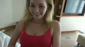 Angel is sad to leave but very happy you creampied her